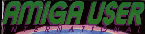 Amiga User International masthead June 1988