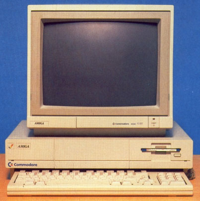 The Amiga A1000 (pic Amiga User International)